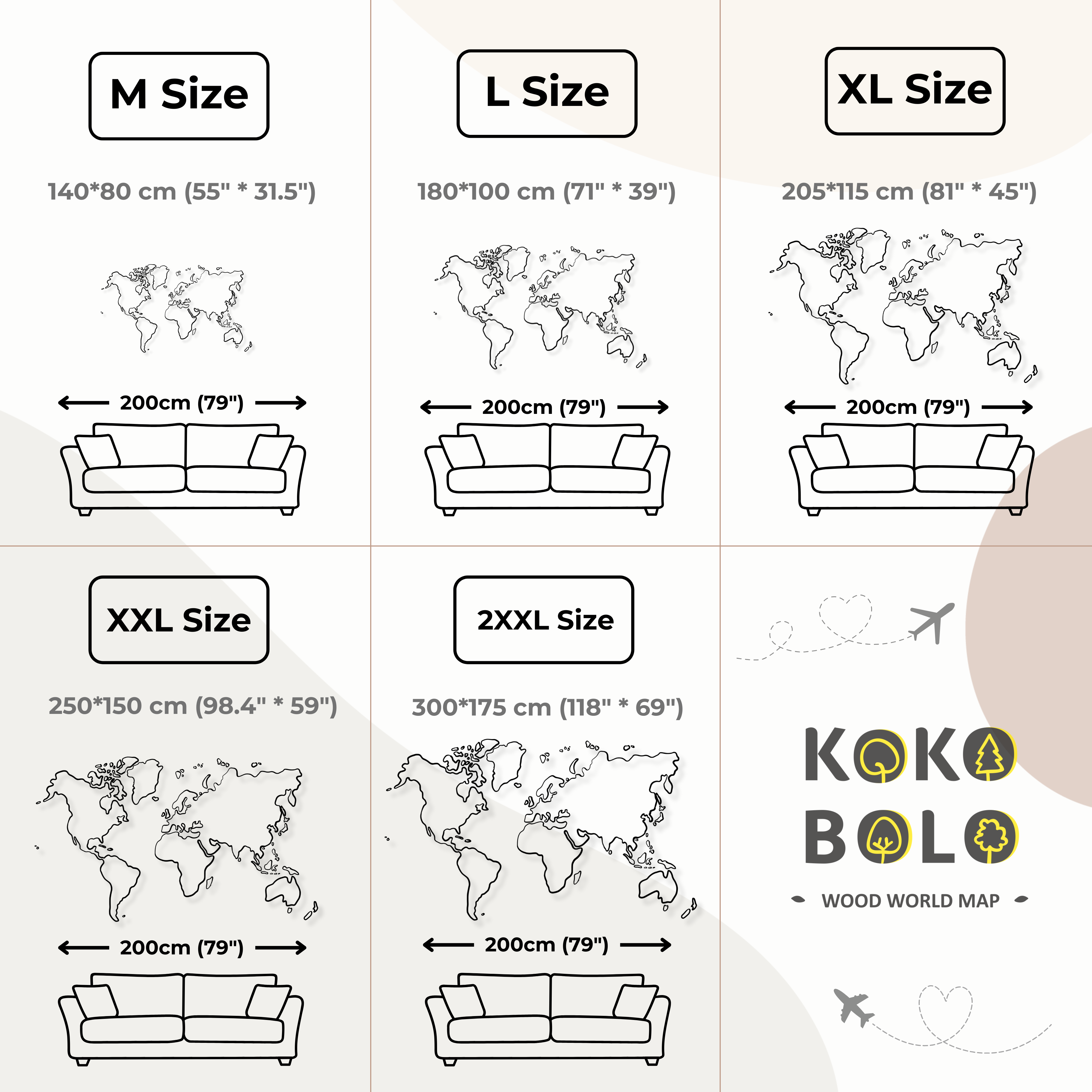 a diagram of different types of couches